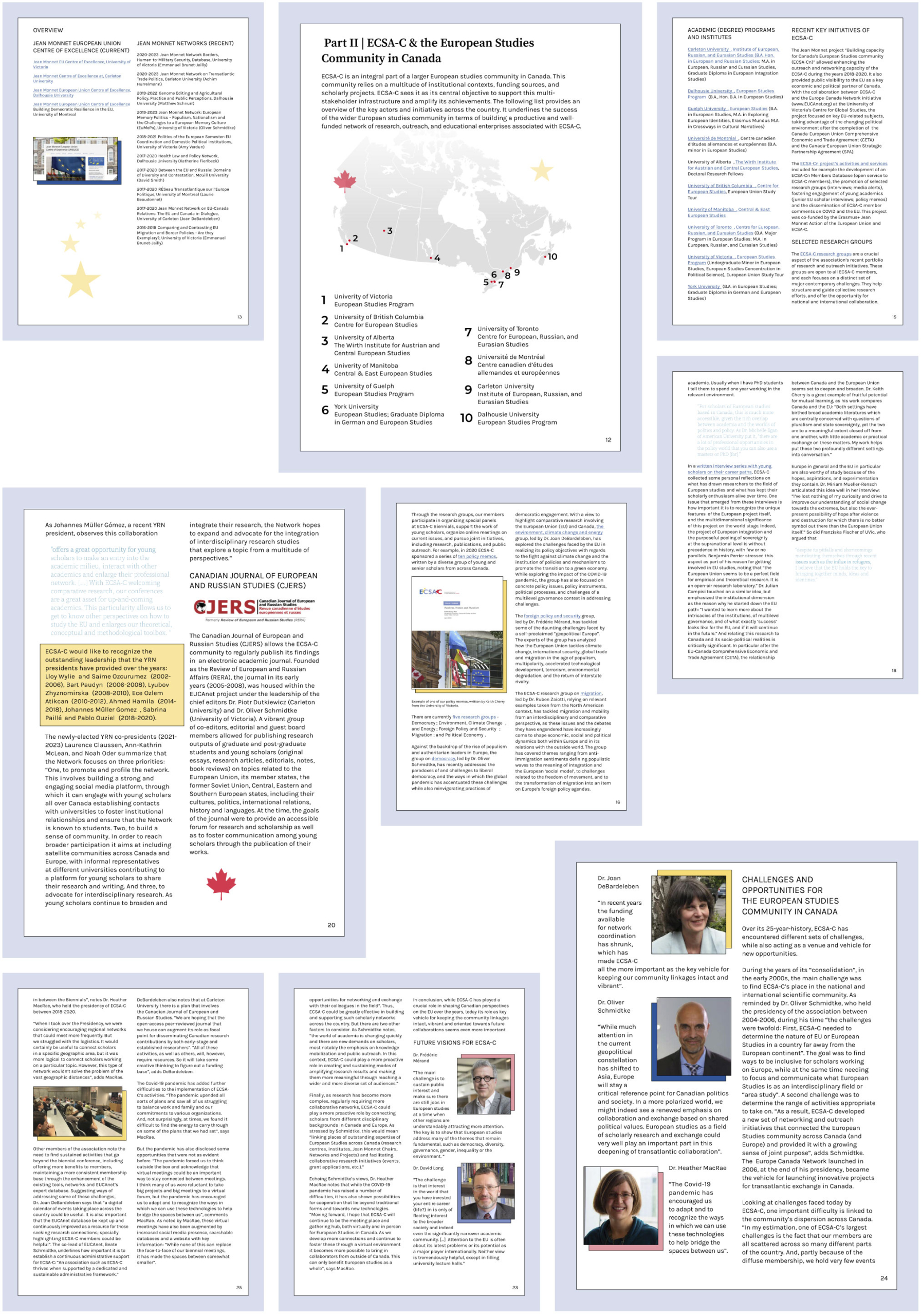 Page layout of report design