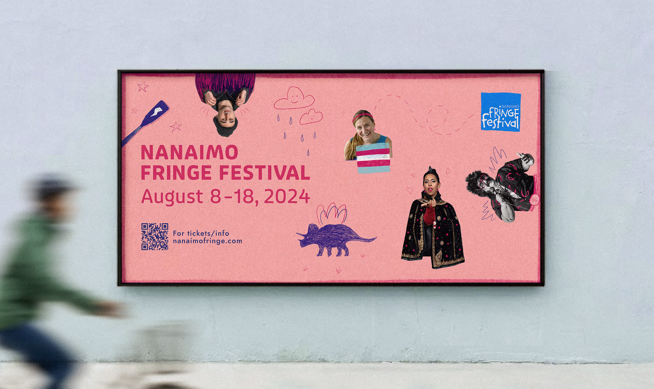 Mockup of the Festival Billboard